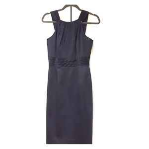 Antonio Melani Navy blue satin dress size 2